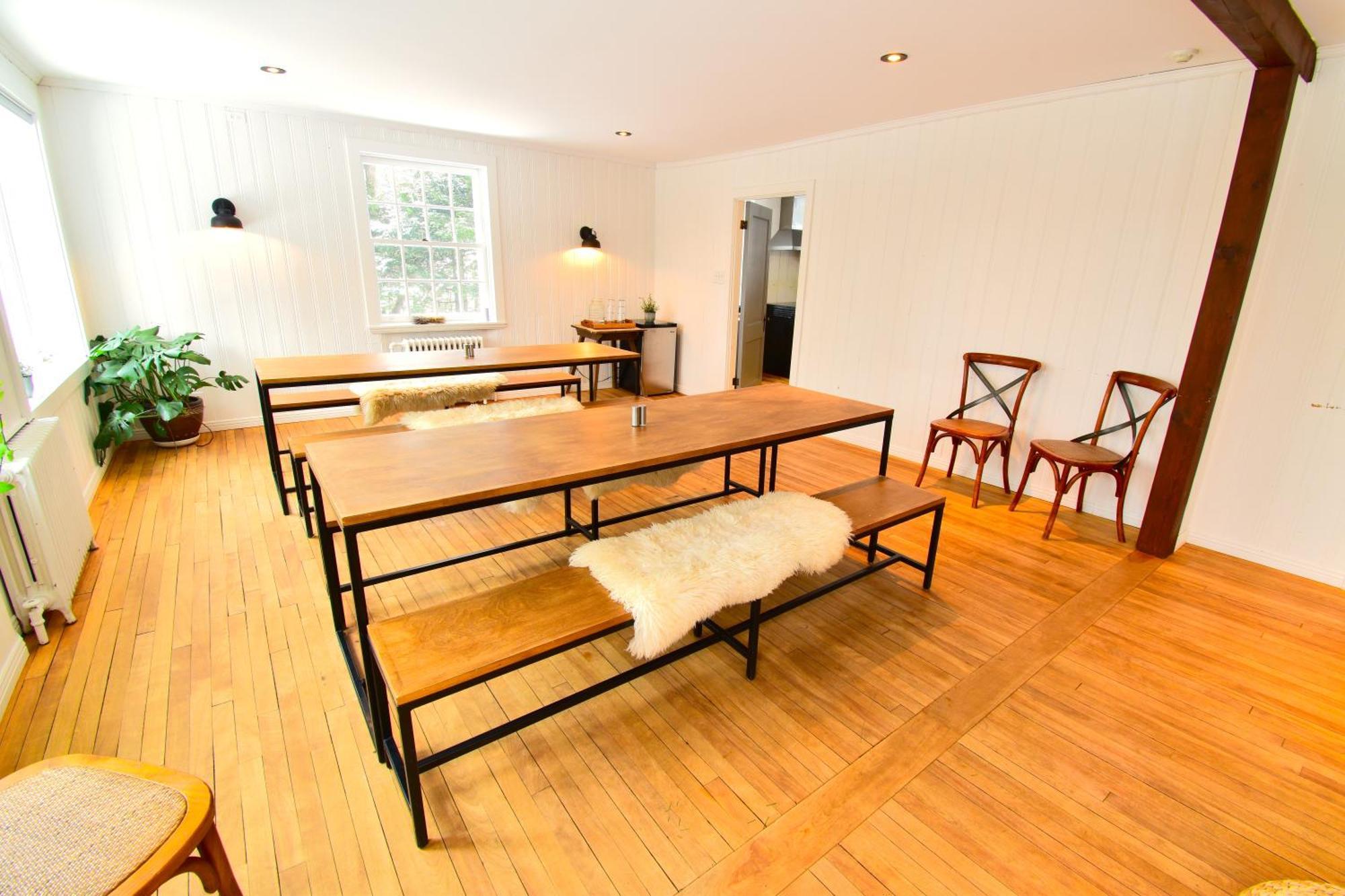 Val-Morin Le Partage Lodge: Destination Plein Air Et Sociale מראה חיצוני תמונה